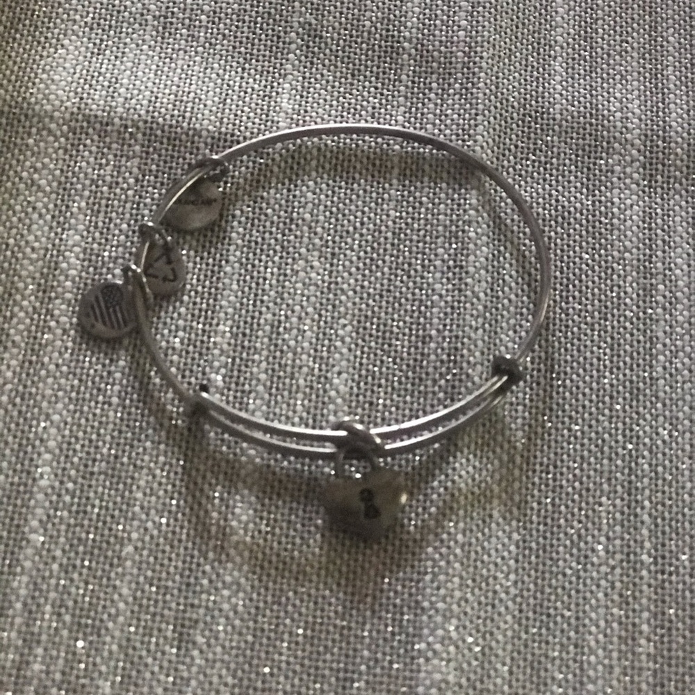 Alex and Ani Heart Lock Bracelet